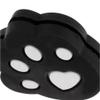menolana Pack of 2 Tennis Vibration Dampeners Set - Racket Shock Absorbers - Great for Racquetball, Squash, Badminton Supplies - Choose Designs - Black Bear Paw view 3