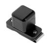 Magnetic Pool Cue Chalk Holder, Portable Pool Billiards Cue Chalk Holder Clip Snooker Tool - Black view 2