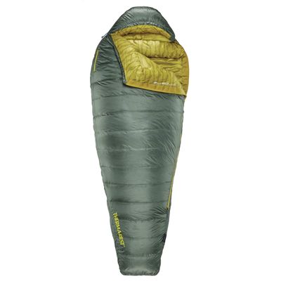 Therm-a-Rest Questar 20F/-6C Lightweight Down Mummy Sleeping Bag, Small, Balsam