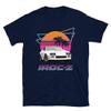 1980's Retro Wave Chevy Camaro IROC-Z Short-Sleeve Unisex T-Shirt Navy view 1