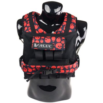 35 lb. V-MAX Weighted Vest - Skulls