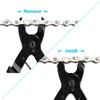 A AKRAF Bicycle Chain Repair Tool Kit with Bike Link Plier, Chain Breaker Splitter Tool, 6 Pairs Bicycle Missing Links, Bicycle Mechanic Tool Kit with Chain Master Link Remover and Connector view 3
