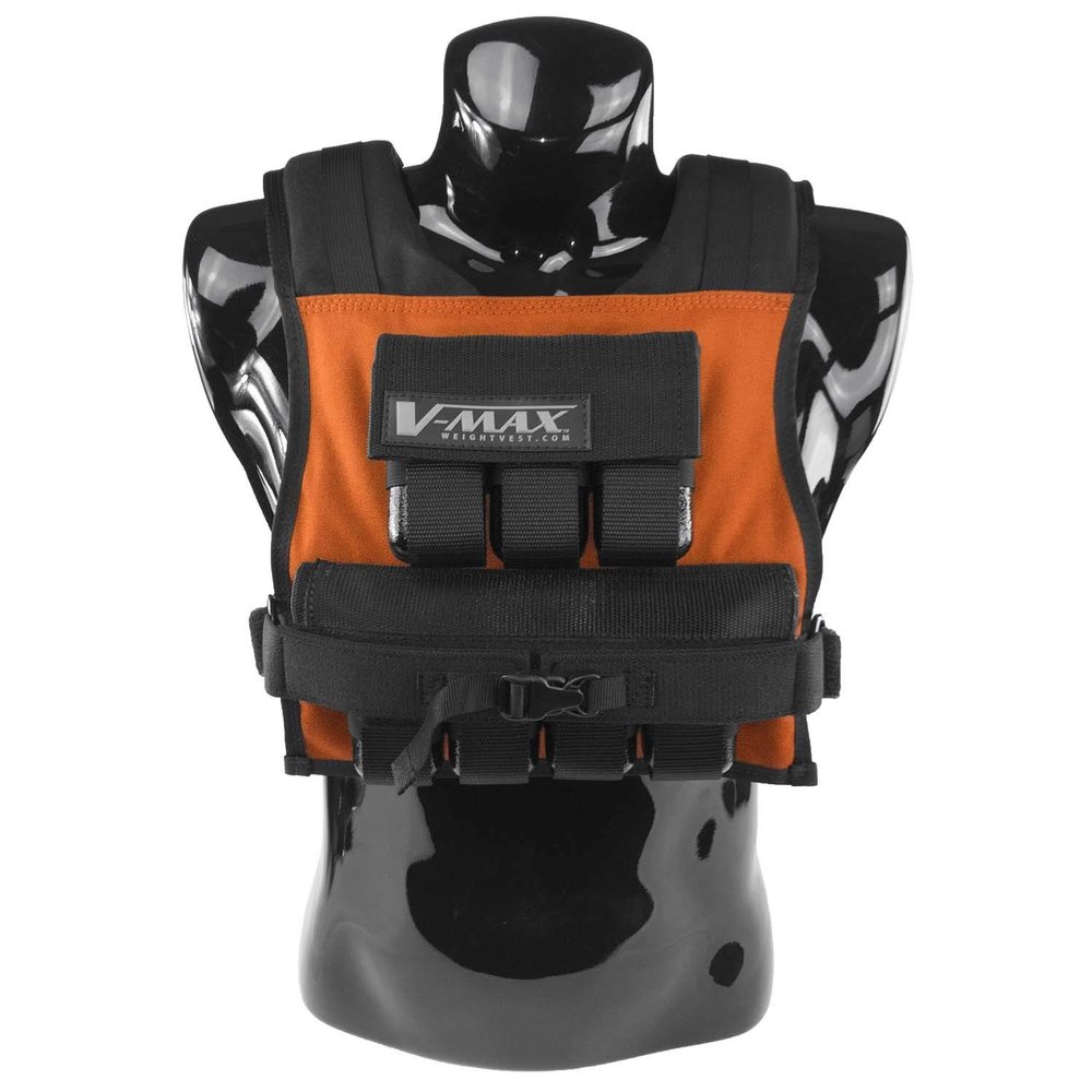 35LB V-MAX Weighted Vest - Orange