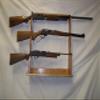 oakwoodgunracks 3 Gun Rack for Wall, Mantle or Trade Show - Golden Oak Finish Finish view 4