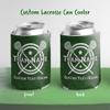 VictoryStore Custom Lacrosse Can Coolers  Personalized Team & Text with Custom Color  Set of 12 Insulated Drink Sleeves for 1216 oz Cans & Bottles  Sports Party Favors, Tailgates, Team Gifts view 2