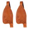 Challenger Tack Horse Western Leather Hand Tooled Replacement Saddle Fenders 5201 view 1