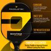 Paddletek Bantam EX-L Pro Pickleball Paddle | Professional Pickleball Paddles with Honeycomb Core, Velvet Textured Polycarbonate Surface, Bantam SRT Core & High Tack Performance Grip | USAPA Approved view 3