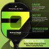 Paddletek Bantam EX-L Pro Pickleball Paddle | Professional Pickleball Paddles with Honeycomb Core, Velvet Textured Polycarbonate Surface, Bantam SRT Core & High Tack Performance Grip | USAPA Approved view 3