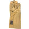 HILASON Genuine Leather Bareback Riding Gloves Left Hand Tan Size (6" to 10") | Horse Horseback Women Men view 1
