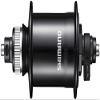 Shimano Metrea DH-UR700-3D Dynamo Front Hub - QR x 100mm, Center-Lock, Black, 36h view 1