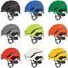 MSA 10194797 H1 V-Gard Helmet With Fas-Trac III Ratchet Suspension | Polyethylene Shell, Superior Impact Protection, Self Adjusting Crown Straps - Standard Size in Orange view 3