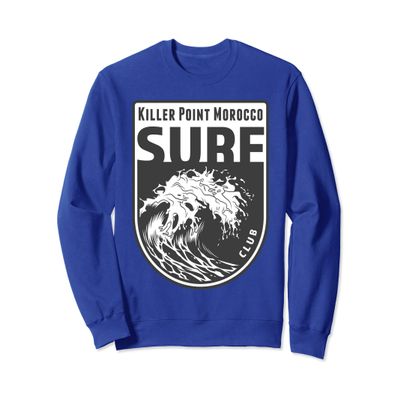 Killer Point, Taghazoute, Morocco Surf Souvenir Surfing Gift Sweatshirt