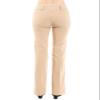 Design by Olivia Women's Relaxed Boot-Cut Office Pants Trousers Slacks Khaki S view 4