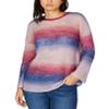 INC Womens Wool Blend Ombre Pullover Sweater Purple M view 1