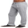 ToBeInStyle Men's Casual Comfy Fitting Fleece Sweatpants - Heather Grey - Small view 3