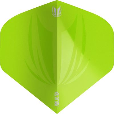 Target DFT07 Dart Flights ID PRO Ultra-Lime Green (334930) Carta Football TARGETDART, One Size