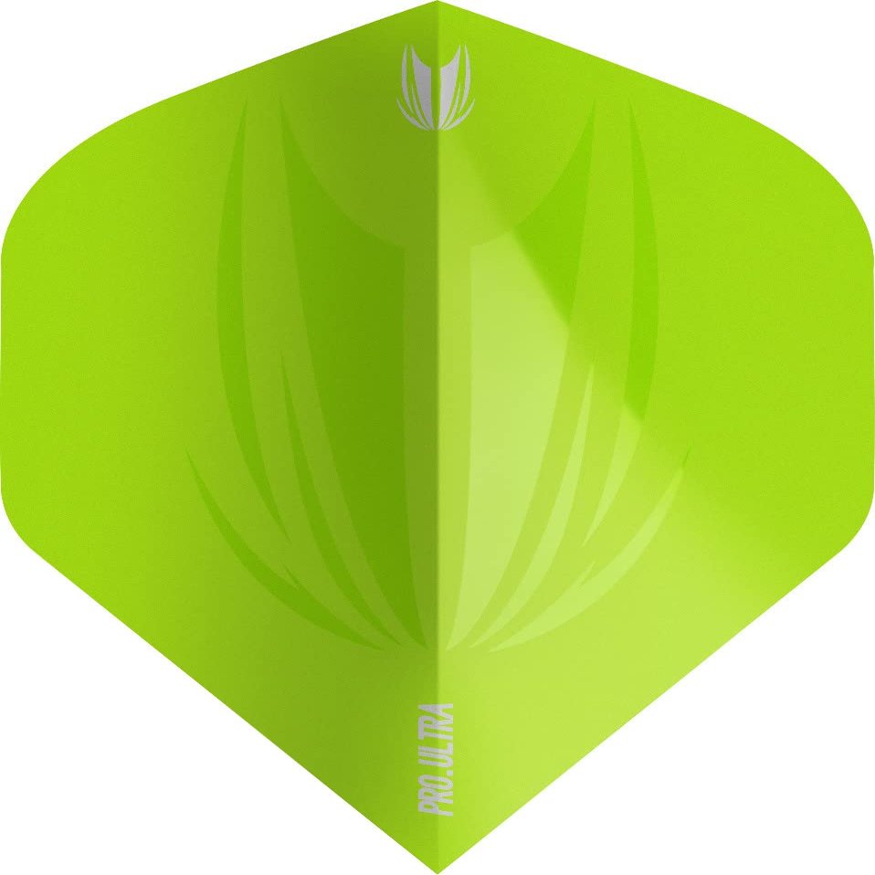 Target DFT07 Dart Flights ID PRO Ultra-Lime Green (334930) Carta Football TARGETDART, One Size