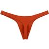 JAXFSTK Men's Smooth Bikini Thong Underwear Low Rise Bulge Pouch T-back Sexy Tangas Panties 4-Pack OBlPL Medium view 3