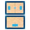 Haberdashery Online Tactical Double Sided Hockey Sports Board, Custom Team Shield, Training Table, 12x7.8 in, 5mm PVC, Vinyl, Gloss Laminate view 1