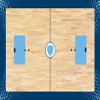 Haberdashery Online Tactical Double Sided Hockey Sports Board, Custom Team Shield, Training Table, 12x7.8 in, 5mm PVC, Vinyl, Gloss Laminate view 2