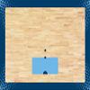 Haberdashery Online Tactical Double Sided Hockey Sports Board, Custom Team Shield, Training Table, 12x7.8 in, 5mm PVC, Vinyl, Gloss Laminate view 3