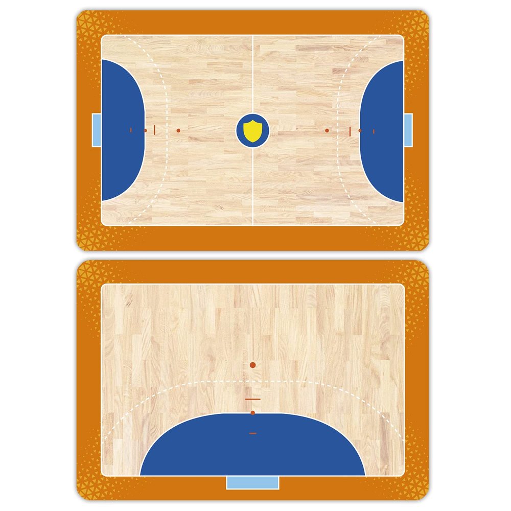 Haberdashery Online Tactical Double Sided Sports Board. Football. Training Table with Custom Shield.
