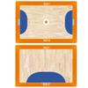 Haberdashery Online Tactical Double Sided Sports Board. Handball. Training Table with Custom Shield. view 1