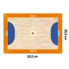 Haberdashery Online Tactical Double Sided Sports Board. Handball. Training Table with Custom Shield. view 3