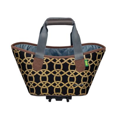Racktime Unisex Adult Agnetha Bicycle Handlebar Bag, Black, 1 Size