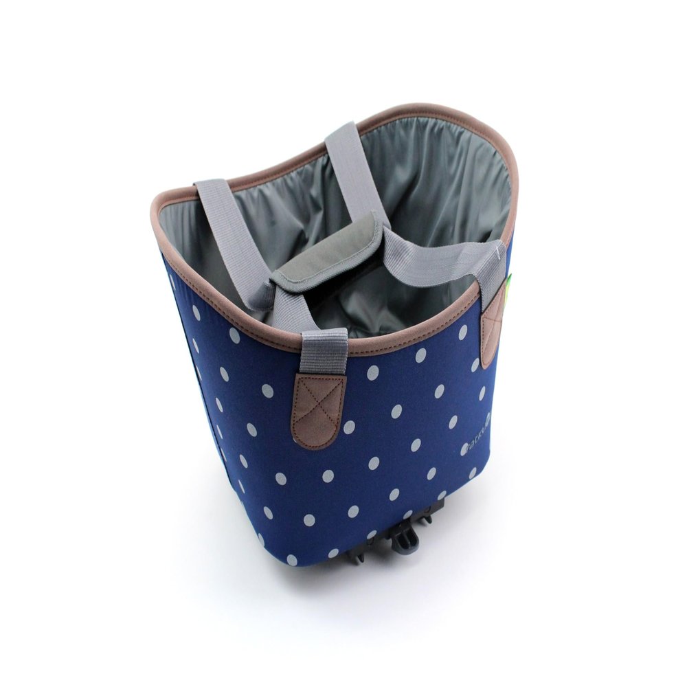 Racktime Unisex - Adult Agnetha Pannier Rack Bag, Blue, One Size