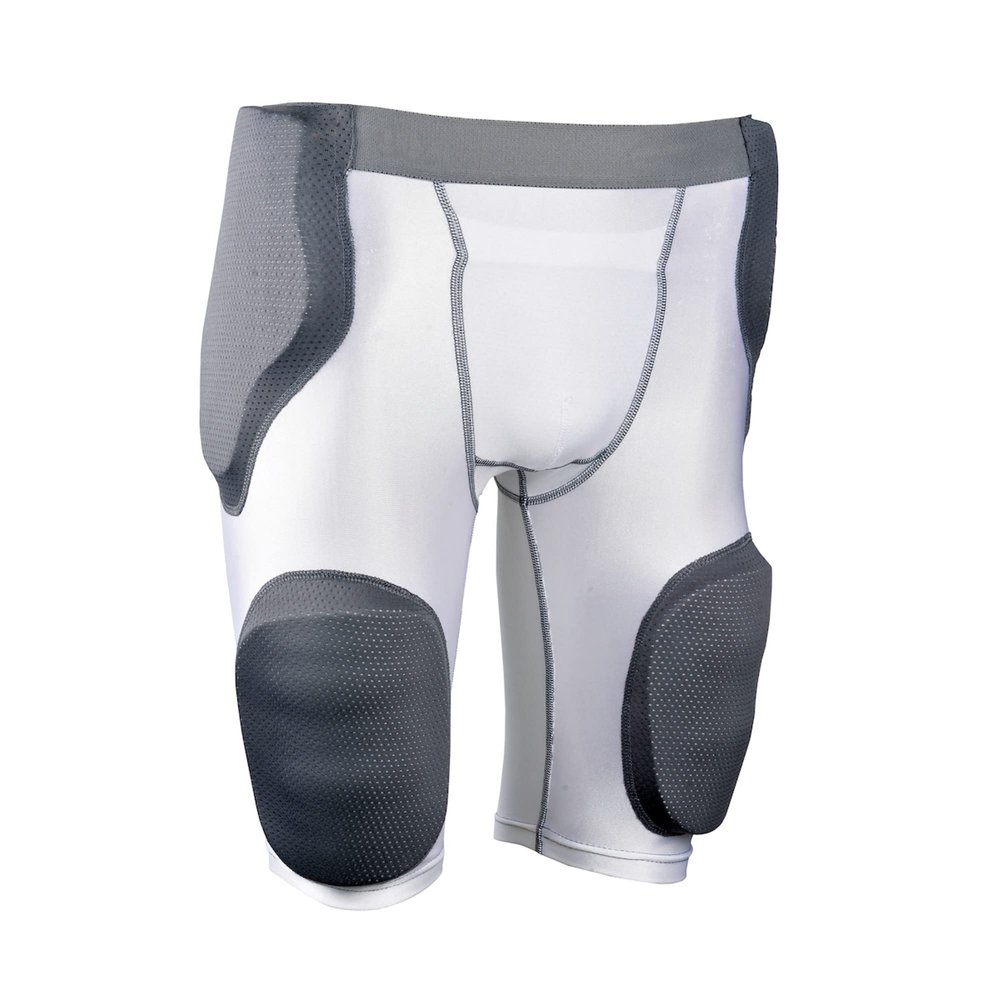 Martin Adult Spandex 6 Pocket 5 FIX PAD Girdle White Small