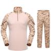 Outdoor Hunting Clothes Airsoft Shooting Shirt Pants Set Battle Dress Uniform BDU Set Tactical Combat Camouflage Clothing - DD - XXXL view 1