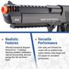 Evike Airsoft - Magnum Research Licensed Semi/Full Auto Metal Airsoft DE L6 CO2 Gas Blowback Airsoft Pistol by KWC (Color: Black) view 4