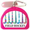 Zumoe Field Hockey Mouthguard Retainer Case - Winning Team - Pink view 1