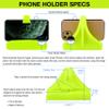 Phone Holder Made for PM5 Monitors of Concept 2 Rower, SkiErg and BikeErg - Silicone Smartphone Cradle Compatible with Concept 2 Rowing Machine. Ideal Rower Accessories view 3