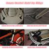 Seamax Bimini Top Solution for Inflatable Boat, Fiberglass Boat & Aluminum Boat (Size B - L60 x W54-58 x H46, Black Bimini + 2 Pontoon Kit +Rear Pole) view 3