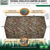 USGI Industries Military Woobie Blanket | Thermal Insulated Camping Blanket, Poncho Liner | Large, Portable, Insulation, Water-Resistant, for Hiking, Survival | Compression Carry Bag view 2