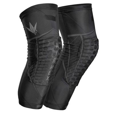 Bunkerkings Fly Compression Knee Pads - Black (Small/Medium (SM/MD))