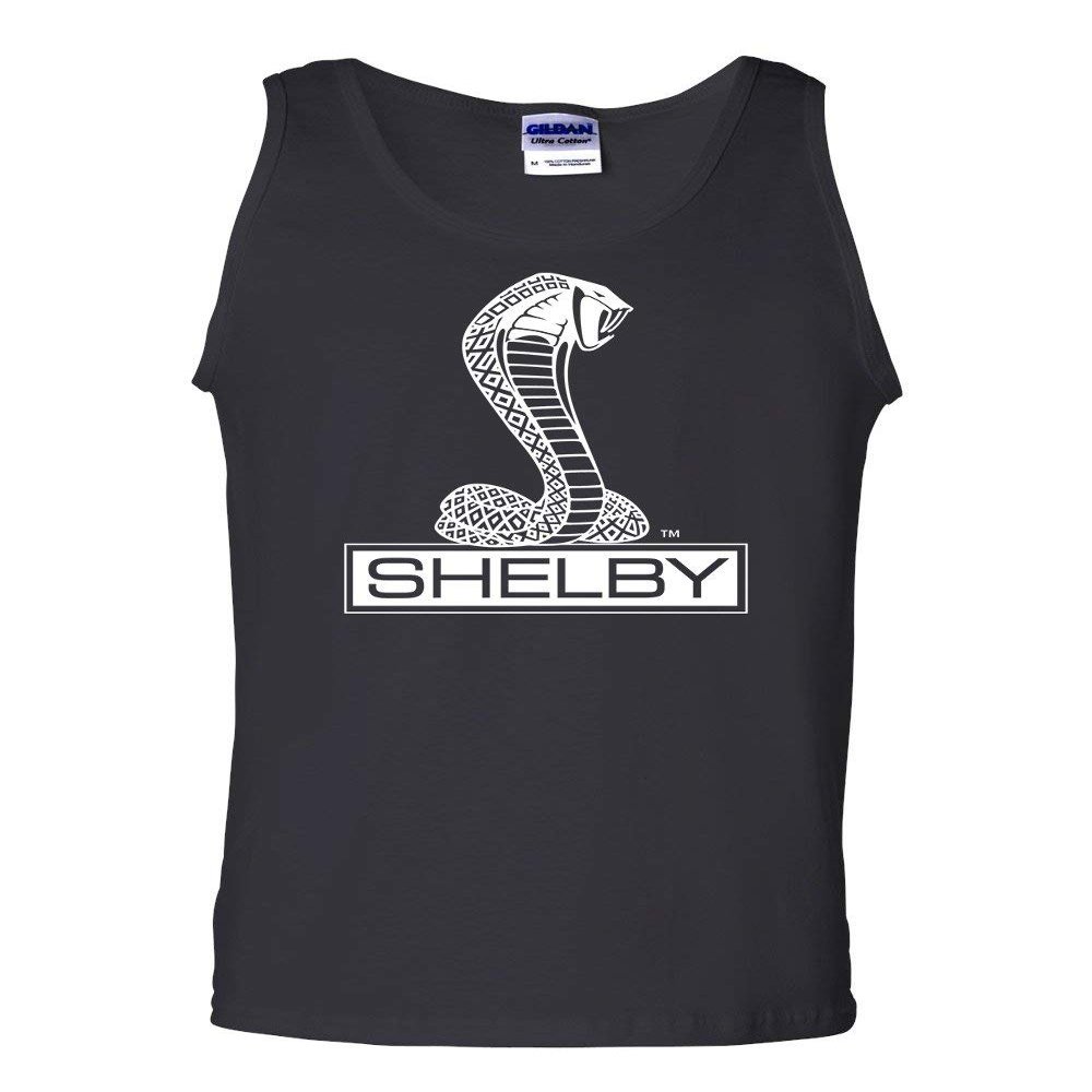 Shelby Cobra Tank Top American Classic Muscle Car Ford Mustang Sleeveless Black Small