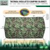 USGI Industries Military Woobie Blanket | Thermal Insulated Camping Blanket, Poncho Liner | Large, Portable, Insulation, Water-Resistant, for Hiking, Survival | Compression Carry Bag view 2