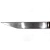 Medieval Warrior 18'' Hand Forged Seax Dagger Steel with Brown Leather Handle and Leather Sheath Included view 3