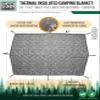 USGI Industries Military Woobie Blanket | Thermal Insulated Camping Blanket, Poncho Liner | Large, Portable, Insulation, Water-Resistant, for Hiking, Survival | Compression Carry Bag view 2