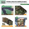USGI Industries Military Woobie Blanket | Thermal Insulated Camping Blanket, Poncho Liner | Large, Portable, Insulation, Water-Resistant, for Hiking, Survival | Compression Carry Bag view 3