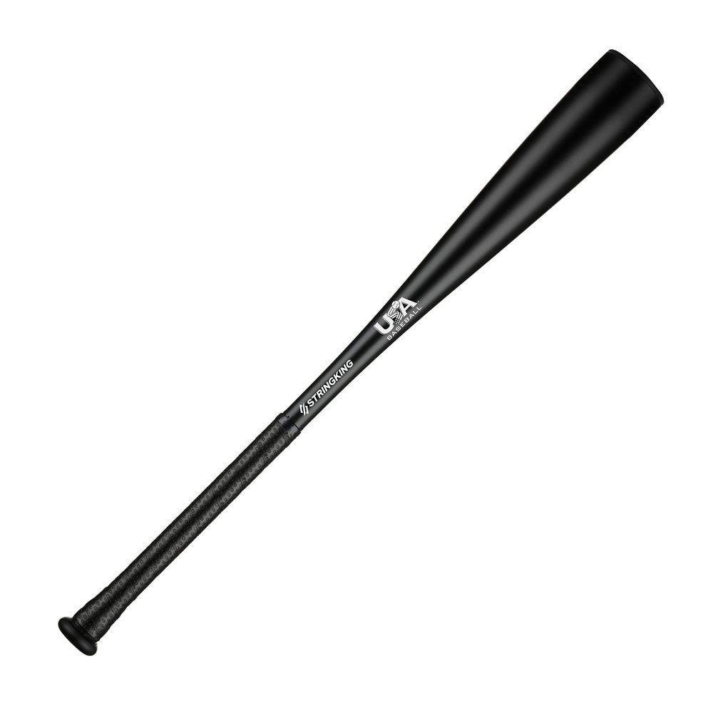 StringKing Metal Pro USABat Certified USA Youth Baseball Bat (-10, 2 5/8") (27 - 17 oz)