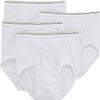 Stafford 4 Pack 100% Cotton Full-Cut Briefs White (36) view 1