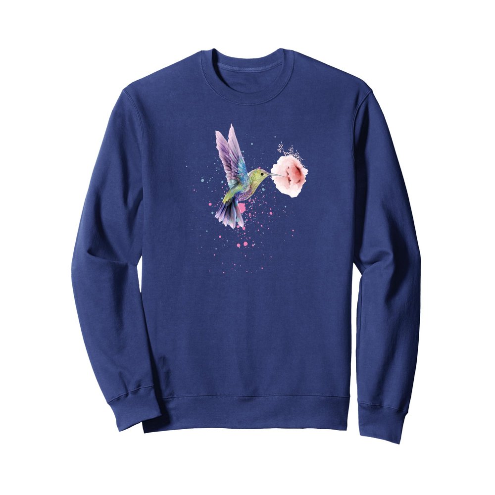 Hummingbird | Mothers Day Christmas - Mom Nana Bird Lover Sweatshirt