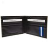 Chelsea FC Leather Mens Stitched Wallet (One Size) (Black) view 2