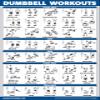 10 Pack - Exercise Workout Poster Set - Suspension Volume 1 & 2, Dumbbell, Kettlebell, Resistance Bands, Stretching, Bodyweight, Barbell, Yoga Poses, Exercise Ball (PAPER - NOT LAMINATED 18" x 24") view 3