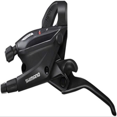 SHIMANO Bicycle Disc Hydraulic Shift/Brake Lever - Left - 2-Speed - ST-EF505-2L - ESTEF5052LBL