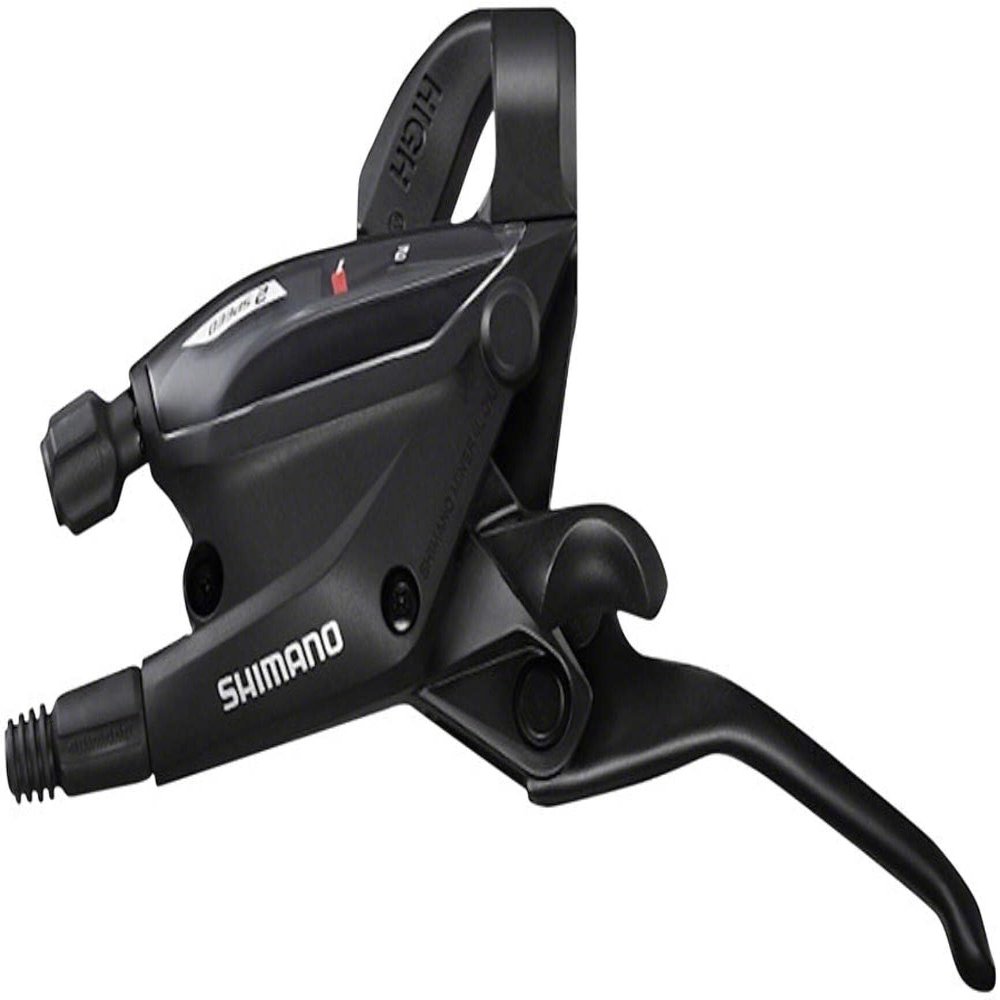 SHIMANO Bicycle Disc Hydraulic Shift/Brake Lever - Left - 2-Speed - ST-EF505-2L - ESTEF5052LBL